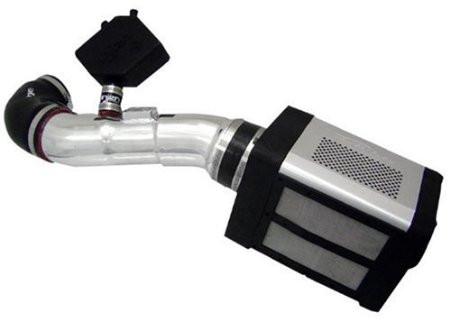 2004-2010 Infiniti QX56 / 04-12 Armada/Titan V8 5.6L w/Power Box Polished Power-Flow Air Intake System by Injen (PF1950-1P)