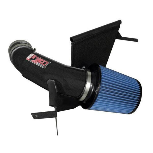 Injen 2013 Jeep Grand Cherokee SRT-8 6.4L V8 Wrinkle Black Short Ram Intake w/ Heat Shield (PF5013WB)