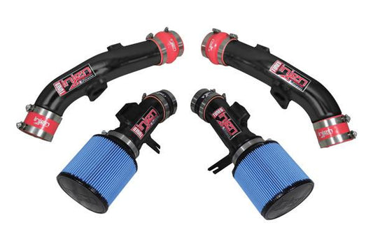 2010-2012 Nissan R35 GTR V6 3.8L Twin Turbo Black Short Ram Intake by Injen (SP1995BLK)