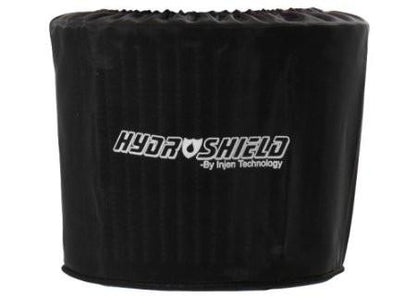Injen Black Oval Water Repellant Pre-Filter 8.5"x9" Base / 7" Tall / 4"x8" Top | Black Hydroshield (1039BLK)