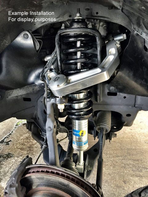 Bilstein 6112 Strut & Spring + Rear B8 5160 Reservoir Shocks Set w/0-2.5" lift - 2005-2015 Toyota Tacoma 4WD RWD 6 Lug