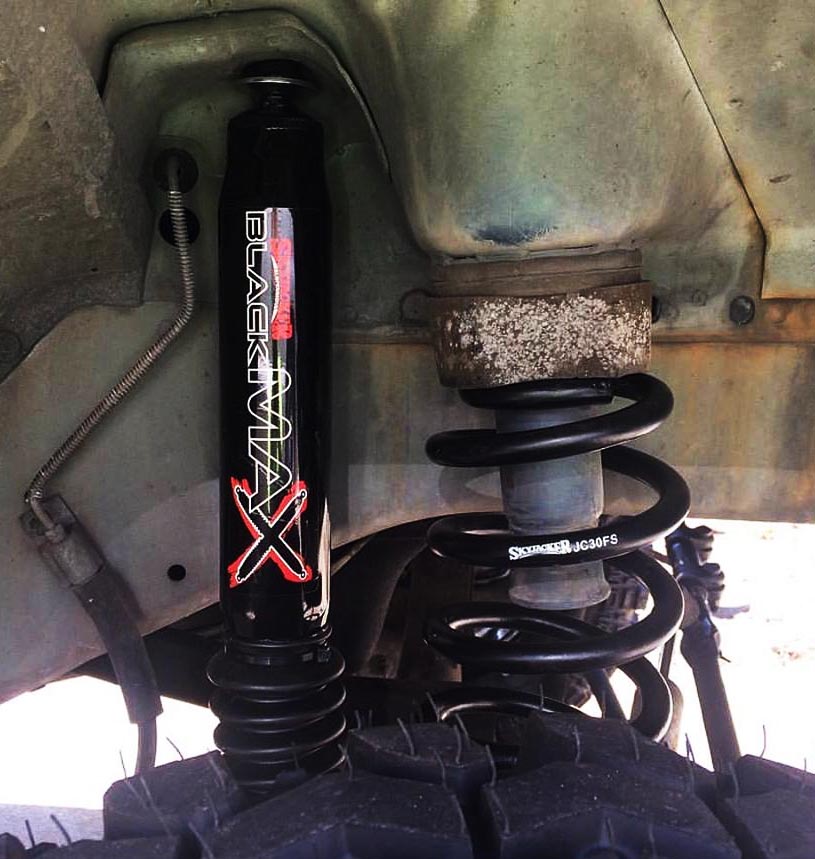 Skyjacker Black MAX Hydro Shocks Set - 1980-1996 Ford F-350 4WD