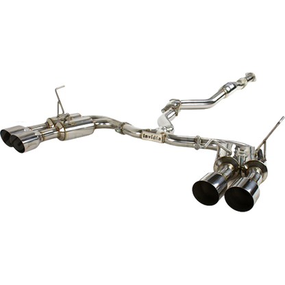 Invidia Gemini R400 Cat-Back Exhaust | 2010-2014 Subaru WRX and 2011-2014 Subaru WRX STI (HS11STIGM4SS/T)