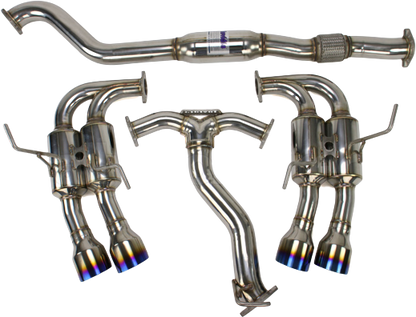 Invidia Gemini R400 Cat-Back Exhaust | 2010-2014 Subaru WRX and 2011-2014 Subaru WRX STI (HS11STIGM4SS/T)