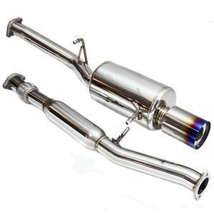 Invidia 76mm G200 Titanium Tip Catback Exhaust | WRX 02-07 / STi 04-07 (HS02SW1G2T)