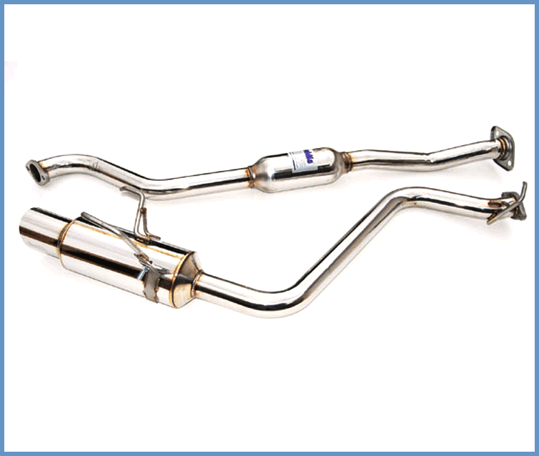 Invidia N1 Resonated Cat-Back Exhaust w/Stainless Steel Tip | 2008-2014 Subaru Impreza 2.5 Non-Turbo Sedan (HS08SI4GTP)