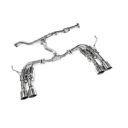 Invidia R400 Gemini Cat-Back Exhaust | 2008-2014 Subaru WRX/STi Hatchback (HS08ST5GM4SS/T))