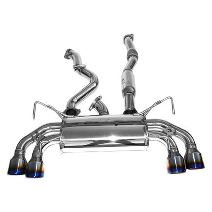 Invidia Q300 Stainless Steel Dual Cat-Back Exhaust System | 2008-2014 Subaru STi & 2011-2014 Subaru WRX Hatchback (HS08STIG3T)