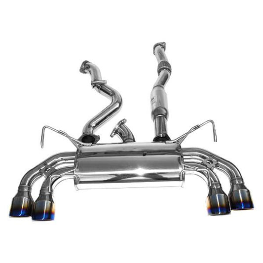 Invidia Q300 Stainless Steel Dual Cat-Back Exhaust System | 2008-2014 Subaru STi & 2011-2014 Subaru WRX Hatchback (HS08STIG3T)
