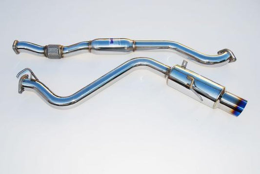 Invidia N1 Resonated Single Exit Cat Back Exhaust | 2008-2014 Subaru WRX/STI (HS08SW4GTT)