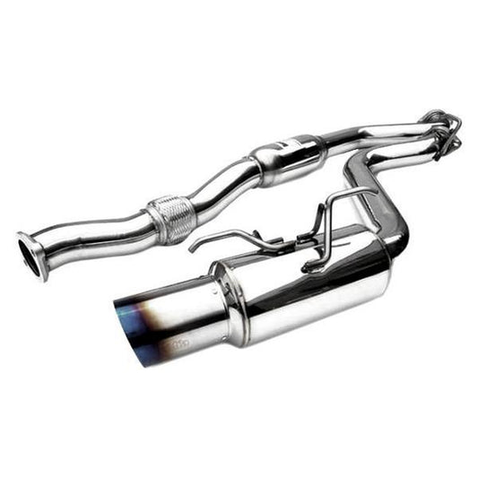 Invidia N1 REGULAR Titanium Tip Cat-back Exhaust System | 2008-14 Subaru Impreza WRX / STI Hatchback (HS08SW5GTT)