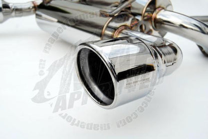 GEMINI ROLLED STAINLESS STEEL TIPS CAT-BACK (INFINITI 09-13 FX35/37 2WD/AWD) HS09IFXGIS