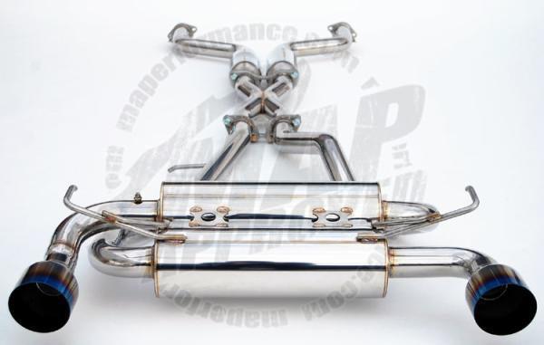 GEMINI SINGLE LAYER TITANIUM TIPS CAT-BACK (INFINITI 09-13 FX35/37 2WD/AWD) HS09IFXGIT