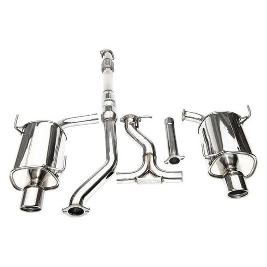 Invidia Q300 Stainless Steel Dual Cat-Back Exhaust System | 2010-2012 Subaru Legacy 2.5 GT (HS10SL1GT3)
