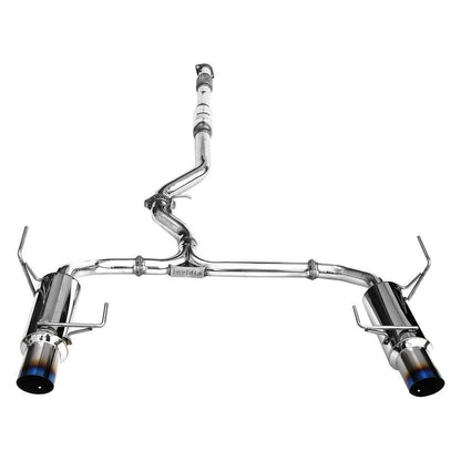 Invidia N1 Stainless Steel Dual Cat-Back Exhaust System | 2010-2012 Subaru Legacy 2.5GT (HS10SL1GTT)