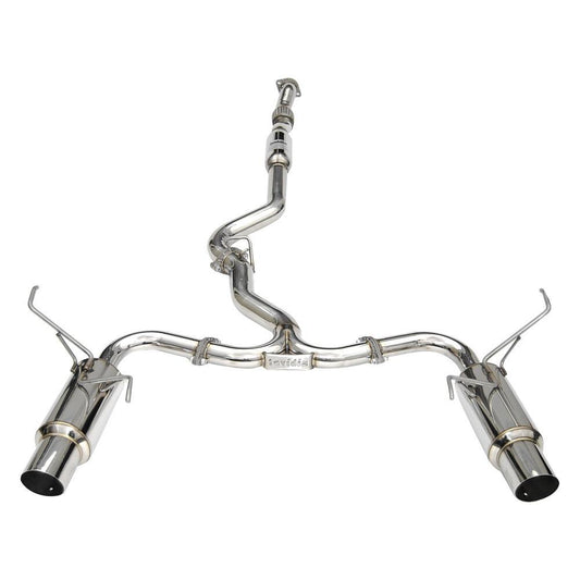 Invidia N1 Stainless Steel Cat-Back Exhaust System | 2008-2014 Subaru WRX / WRX STI SEDAN ONLY (HS11STIGTP)