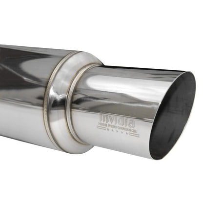 Invidia N1 Stainless Steel Cat-Back Exhaust System | 2008-2014 Subaru WRX / WRX STI SEDAN ONLY (HS11STIGTP)