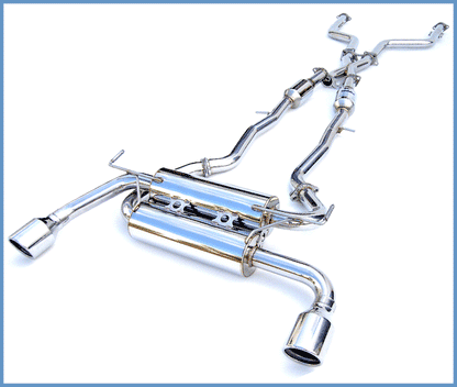 Invidia Gemini Cat-Back Exhaust | 2014-2024 Infiniti Q50 (HS14IQ5GID)