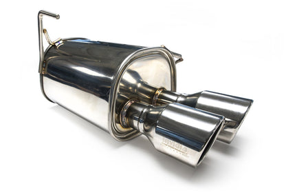 Invidia Q300 Rolled Polished 4 tip Catback Exhaust | 2015-2021 Subaru WRX / STI (HS15STIG3S)