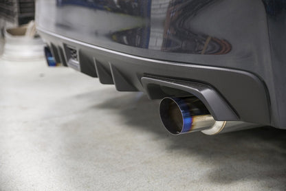 Invidia N1 Twin Outlet Single Layer Tip SS Cat-Back Exhaust | 2015-2021 Subaru WRX/STI Sedan (HS15STIGTP)
