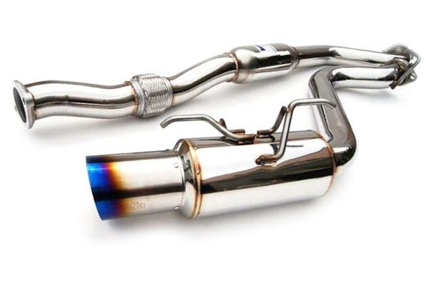 Invidia N1 Resonated Single Exit Cat Back Exhaust | 2008-2014 Subaru WRX/STI (HS08SW4GTT)