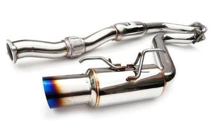 Invidia N1 Resonated Single Exit Cat Back Exhaust | 2008-2014 Subaru WRX/STI (HS08SW4GTT)