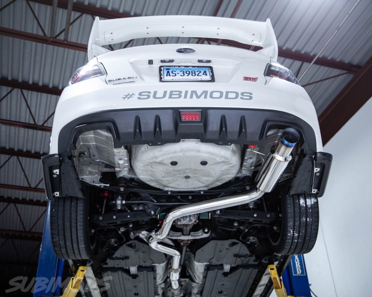 Invidia 15+ Subaru WRX/STI Single N1 Titanium Tip Cat-back Exhaust