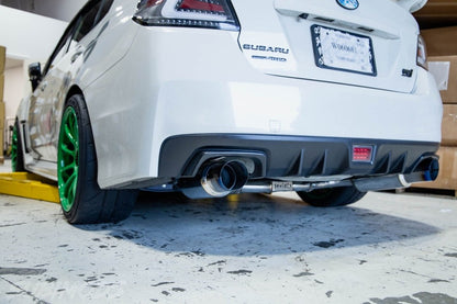 Invidia 15+ Subaru WRX/STI 4dr N1 Twin Outlet Single Layer Tip Titanium Cat-Back Exhaust