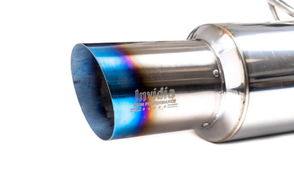 Invidia 15+ Subaru WRX/STI 4dr N1 Twin Outlet Single Layer Tip Titanium Cat-Back Exhaust
