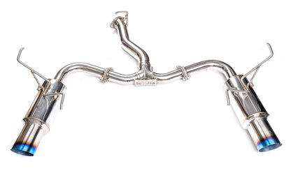 Invidia 15+ Subaru WRX/STI 4dr N1 Twin Outlet Single Layer Tip Titanium Cat-Back Exhaust