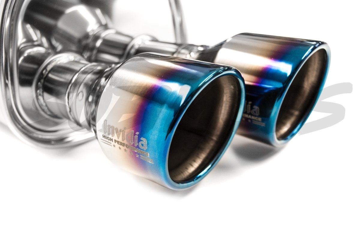 Invidia 11+ STI/WRX Sedan Only 76mm Q300 Titanium Tip Cat-back Exhaust