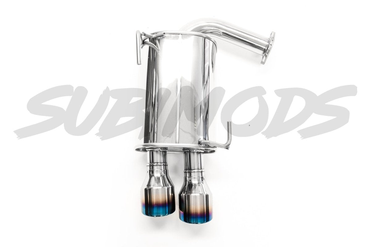 Invidia 11+ STI/WRX Sedan Only 76mm Q300 Titanium Tip Cat-back Exhaust