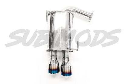 Invidia 11+ STI/WRX Sedan Only 76mm Q300 Titanium Tip Cat-back Exhaust