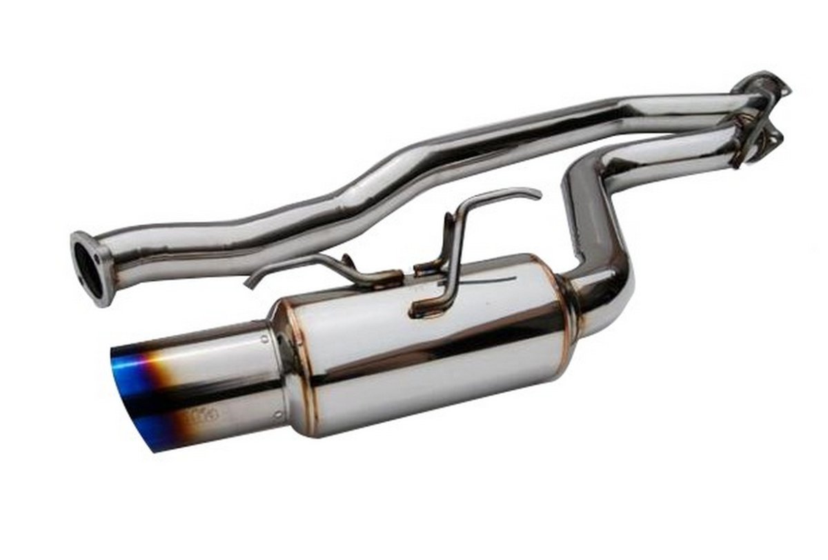 Invidia 15+ Subaru WRX/STI Single Racing Titanium Tip Cat-back Exhaust