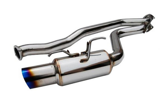 Invidia 15+ Subaru WRX/STI Single Racing Titanium Tip Cat-back Exhaust