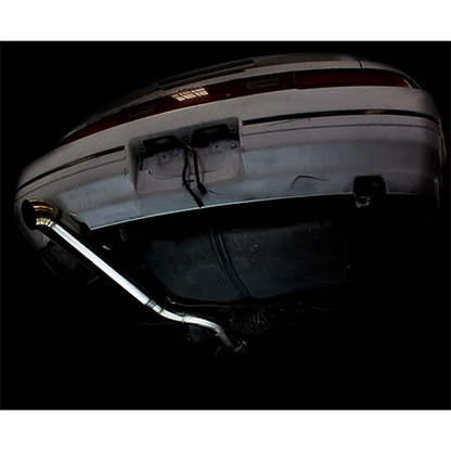 ISR Performance Series II EP Single Tip Blast Pipe Exhaust System | 1989-1998 Nissan 240SX (IS-S2EPSNR-S13/S14)