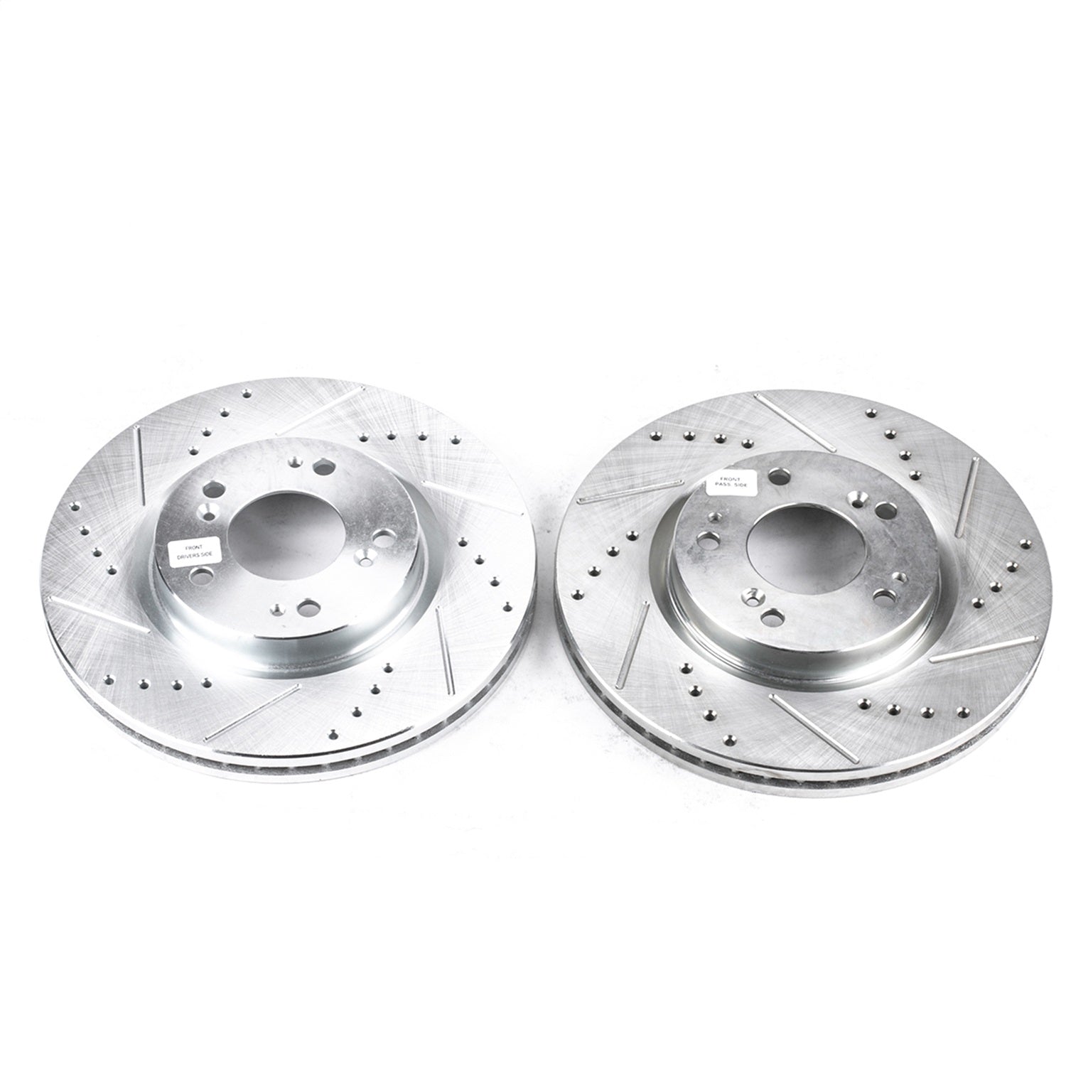 PowerStop Drilled & Slotted Front Rotors | Mitsubishi Eclipse (06-12) (JBR1101XPR)