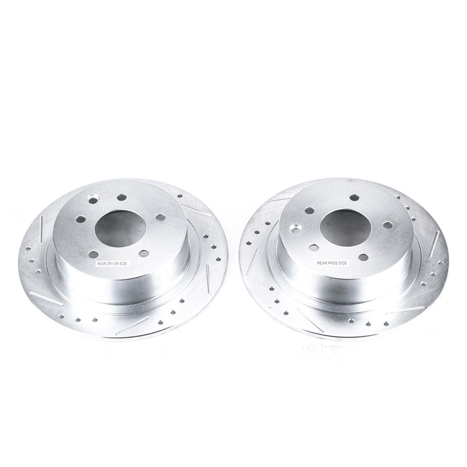 PowerStop Rear Evolution Drilled & Slotted Rotors - Pair | Nissan Altima (02-18) (JBR1102XPR)