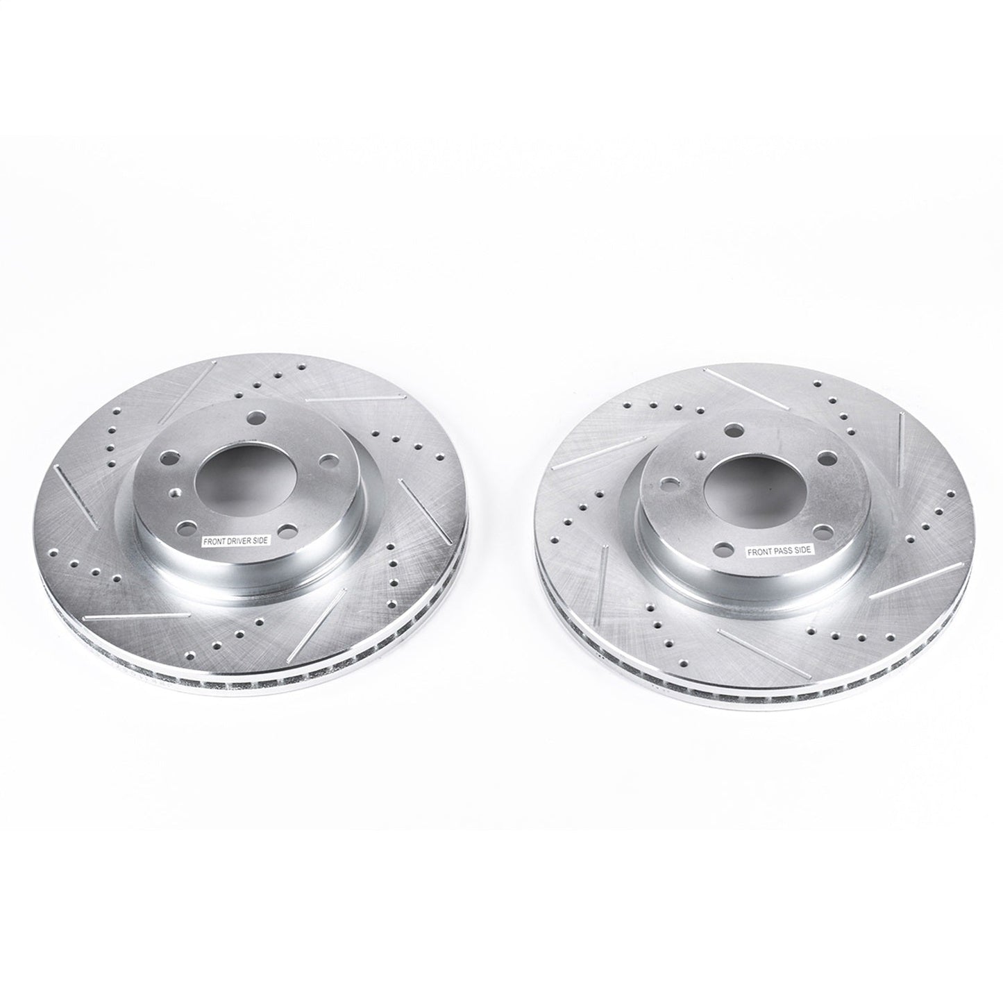 PowerStop Drilled & Slotted Front Rotors | Infiniti G35 (03-05) (JBR1105XPR)