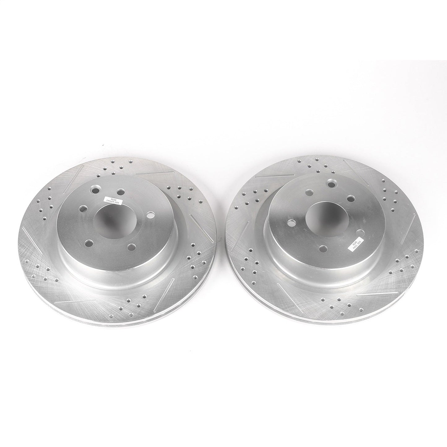 PowerStop Drilled & Slotted Rear Rotors | Infiniti G35 (03-04) (JBR1108XPR)