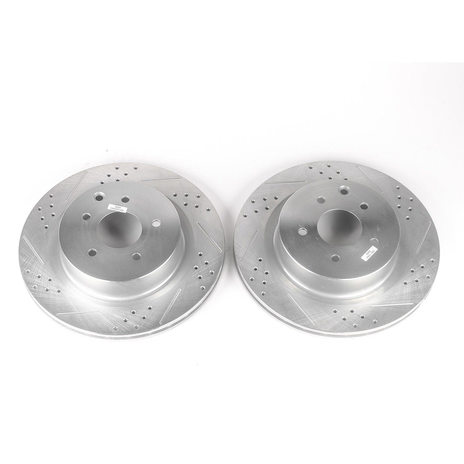 PowerStop Drilled & Slotted Rear Rotors | Infiniti G35 (03-04) (JBR1108XPR)