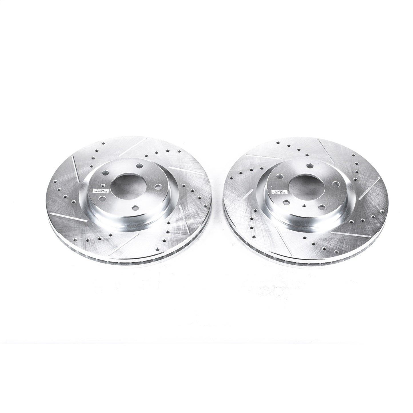 PowerStop Drilled & Slotted Front Rotors | Infiniti EX35 (08-12) (JBR1112XPR)