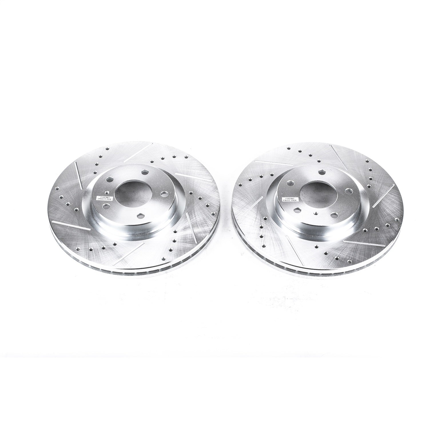 PowerStop Drilled & Slotted Front Rotors | Infiniti EX35 (08-12) (JBR1112XPR)