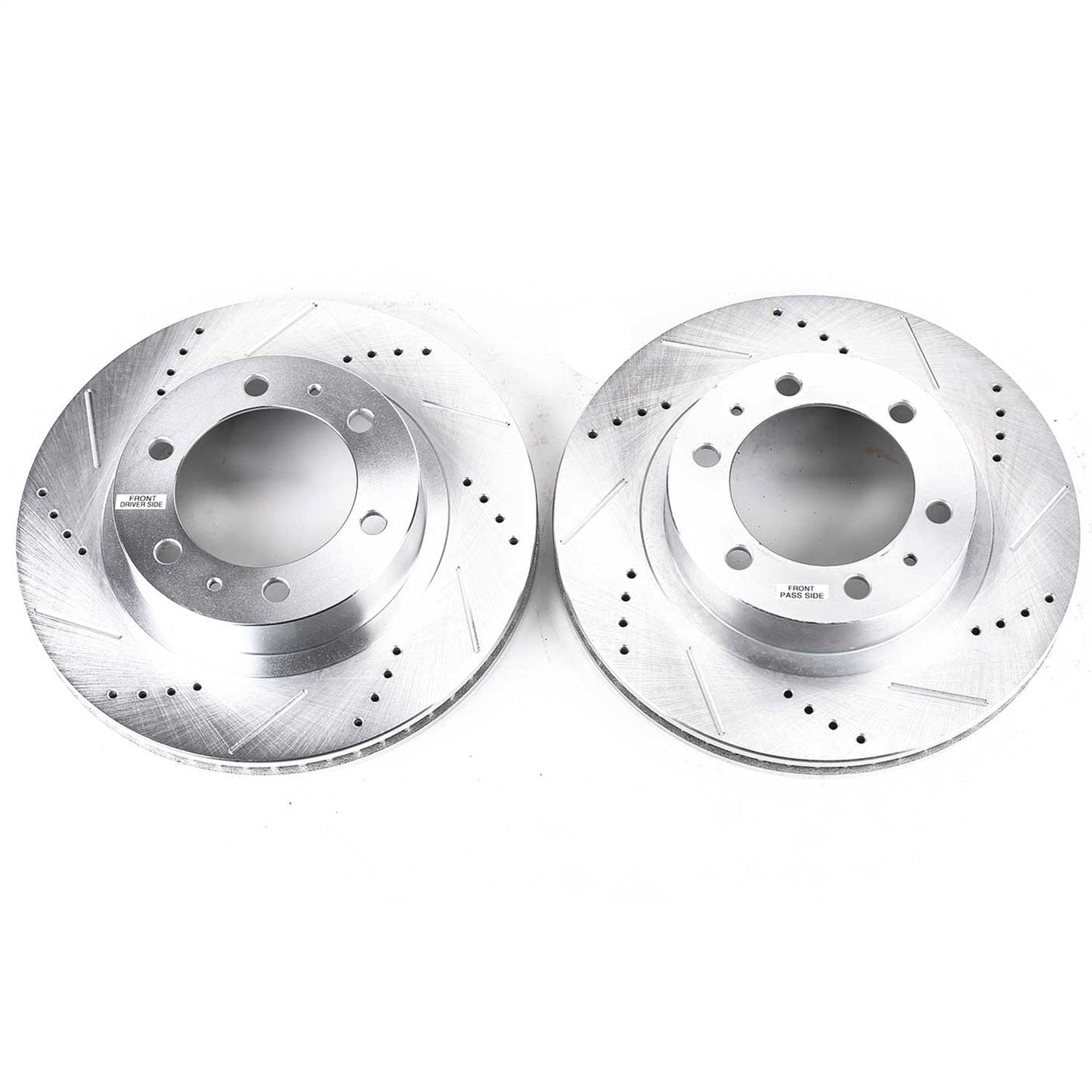 PowerStop Drilled & Slotted Front Rotors | Toyota 4Runner (03-09) (JBR1121XPR)