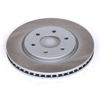PowerStop Front Semi Coated Rotor | Nissan Frontier (05-21) (JBR1124SCR)