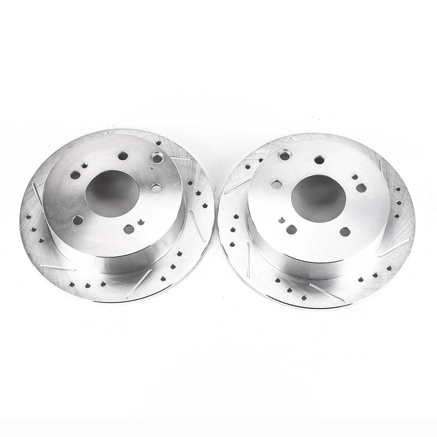 PowerStop Drilled & Slotted Rear Rotors | Mitsubishi Eclipse (06-12) (JBR1130XPR)