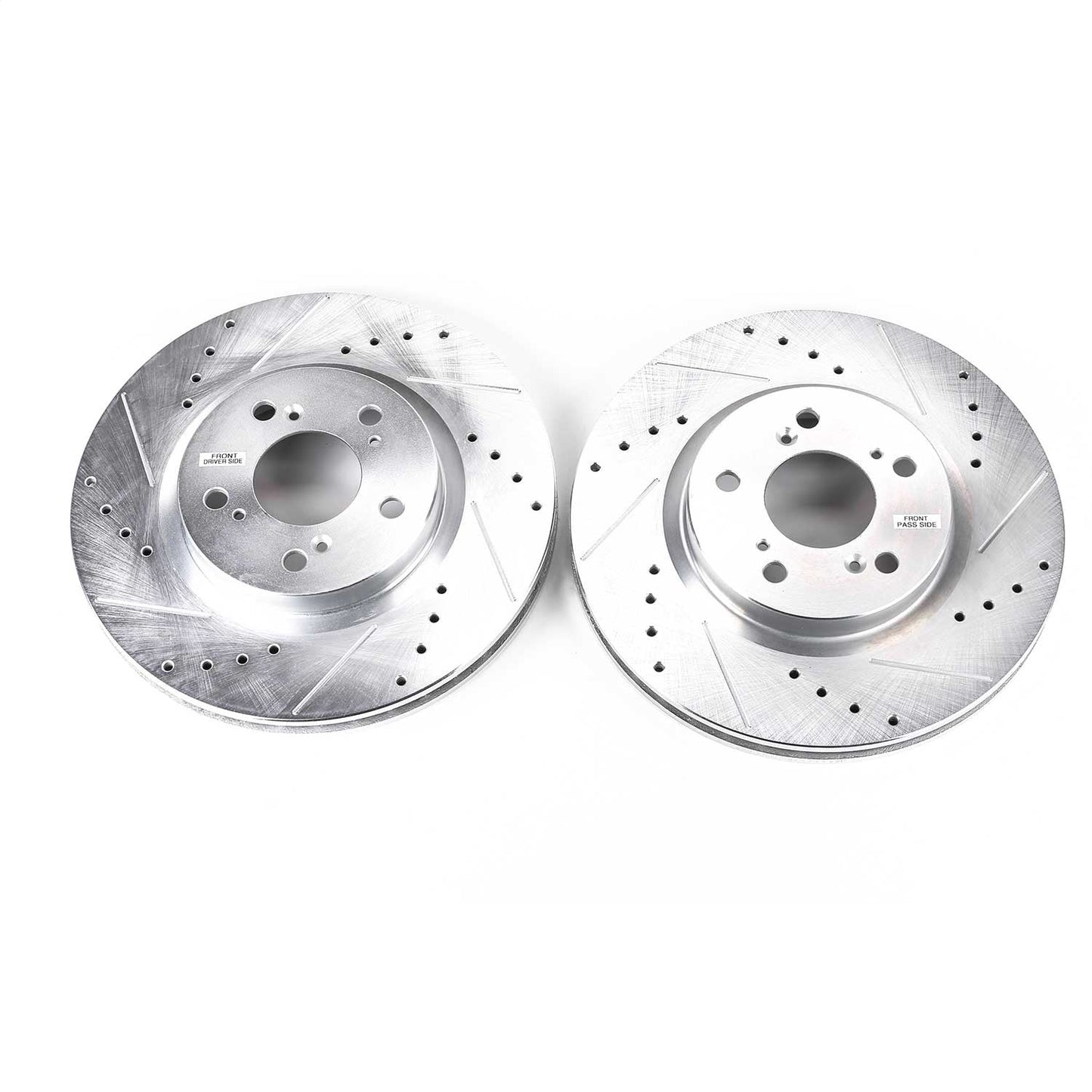 PowerStop Drilled & Slotted Front Rotors | Acura RL (05-12) (JBR1141XPR)