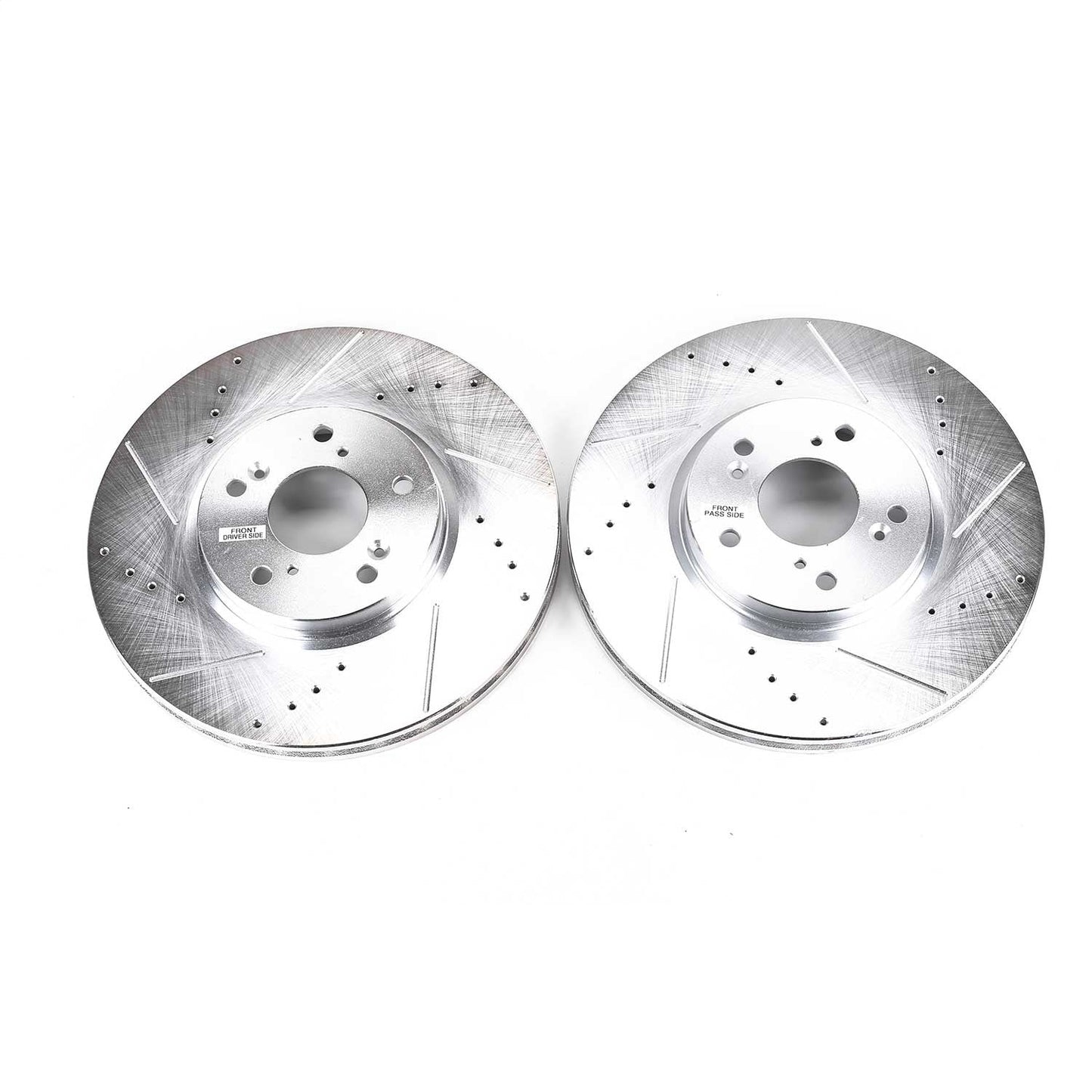 PowerStop Drilled & Slotted Front Rotors | Acura TL (04-08) (JBR1143XPR)