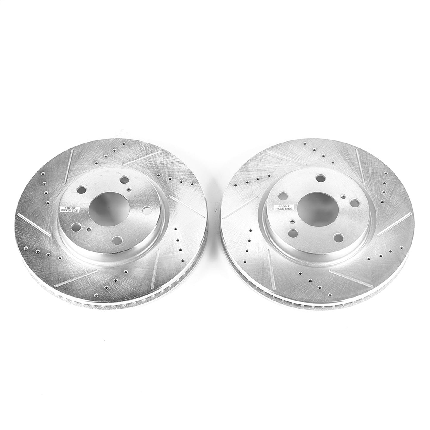 PowerStop Drilled & Slotted Front Rotors - Pair | Lexus GS300 (06) (JBR1147XPR)