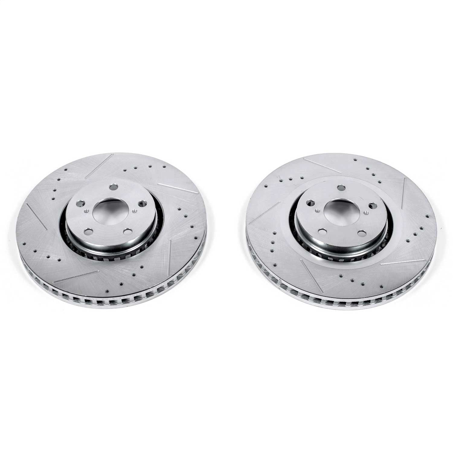 PowerStop Drilled & Slotted Front Rotors | Lexus GS350 (07-11) (JBR1150XPR)